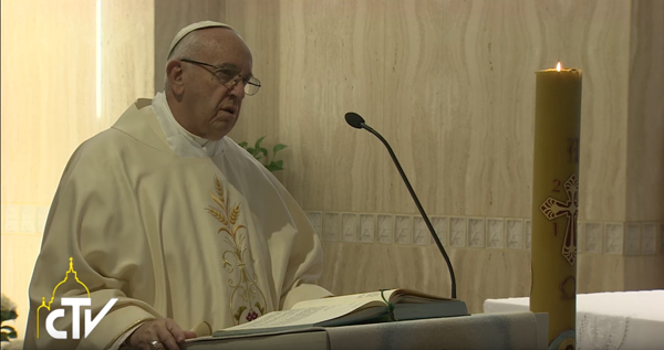 Papa Francesco a Santa Marta