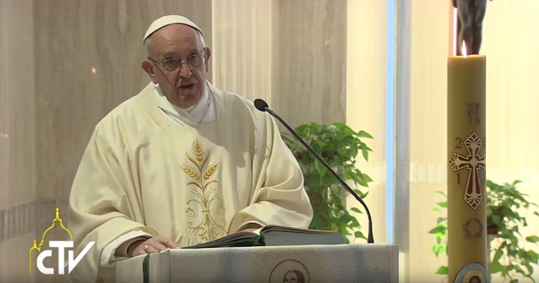 Papa Francesco a Santa Marta