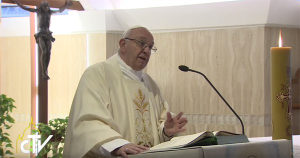 Papa Francesco a Santa Marta