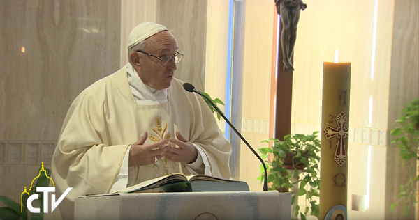 Papa Francesco a Santa Marta